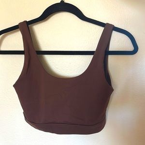 Brown sport bra from Sacré